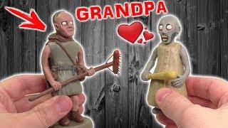 ЛЕПИМ ДЕДУЛЮ ГРЕНДПА ДЛЯ БАБУШКИ ГРЕННИ ИЗ ПЛАСТИЛИНА | GRANDPA DIY