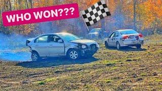 Honda VS Pontiac DERBY Race!