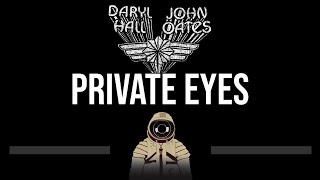 Hall & Oates • Private Eyes (CC)  [Karaoke] [Instrumental]