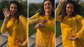 Niharika Konidela Enjoying Superb dance video | Niharika Konidela latest dance video | #Nischay