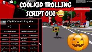 Brookhaven Script Fe CoolKid Trolling Gui | Hydrogen,Fluxus,Delta