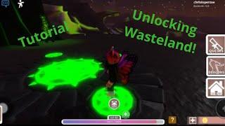 How to unlock wasteland | Roblox Dragon Adventures