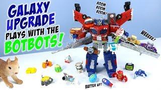 Transformers Siege Toys Optimus Prime Galaxy Upgrade and Botbots