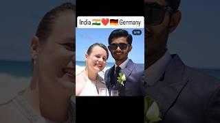 India ️ Germany couple #indiagermany #india #indian #german #germany #germanygirl