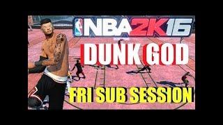 NBA 2K16-THROWBACK DUNK GOD !!! @GoHamJay