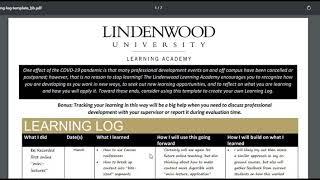 Staff Council LLA Update - Spring 2020