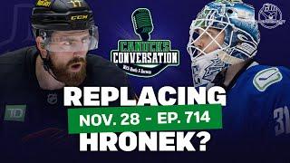 How can the Canucks replace Filip Hronek? | Canucks Conversation Live