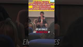 Toha: ¿es la DEMOCRACIA DIRECTA la salida para superar la crisis de CORRUPCIÓN en Chile?