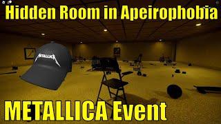 How to find Metallica Hidden Room in Apeirophobia | How to get Metallica Baseball Cap + Metal Title