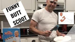 Chill Mr. Clean Viral TikTok Mascotzoli Hilarious Buttscoot
