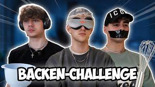 Blind, taub und stumm Backen CHALLENGE | mit Eduard und Alpay