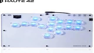 Haute42 Joystick Arcade Hitbox Controller Button Rim leverless Arcade Stick Controller For PC/ Ps4
