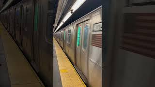 MTA NYC Subway: 168th Street Bound R211A C Train Arrives at 34th Street-Penn Station #nycsubway