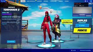 SALA PERSONALIZADA | SCRIM 4° SAFE | OUTFIT | MESTRE MANDOU Ao vivo no Fortnite