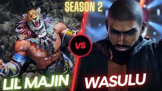 Tekken 8 | Lil Majin (King) VS Wasulu (Eddy) Ranked Match