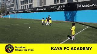 Kaya FC Academy Training Session: Chase the Flag