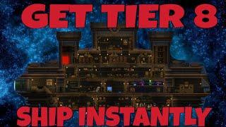 2016 STARBOUND HOW TO GET A TIER 8 SHIP INSTANTLY TUTORIAL!