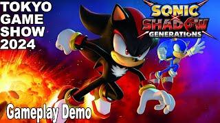 Sonic X Shadow Generations NEW Gameplay Demo TGS 2024