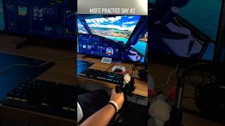 Day 2 - Practicing Flight Simulator - Hand Flying 737