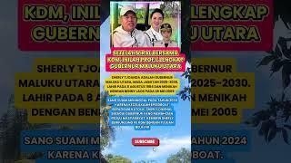 SETELAH VIRAL BERSAMA KDM, INILAH PROFIL LENGKAP GUBERNUR MALUT #kdm #dedimulyadi #shorts