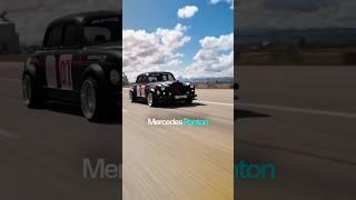 Internet-Breaking Build: 1961 Mercedes Ponton on a C63 AMG V8 Chassis! #shorts #mercedes