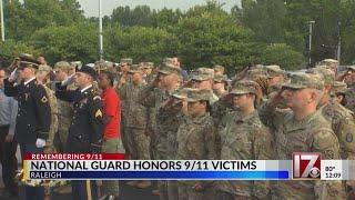 Members of NC National Guard honor 9/11 victims