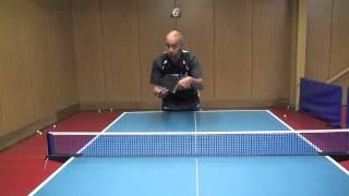 Returning a Heavy Backspin Serve | Table Tennis | PingSkills