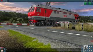 Trainz 12 ТЭП70БС - 297