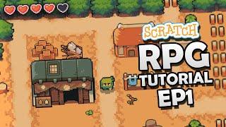 Scratch RPG Tutorial | EP 1 | Scratch Games