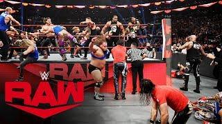 Raw, SmackDown and NXT Superstars clash in all-out brawl: Raw, Nov. 18, 2019