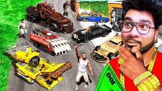 GTA V : Franklin Collecting SECRET ZOMBIE CARS || Professor Of Pc Gaming