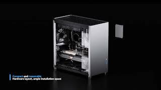 JONSBO D40 Series  ATX/MATX Computer Case, Aluminum, Support 240 Liquid &168 Air Cooling/355mm GPU