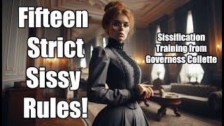 15 Sissy Rules from Governess Collette | ASMR FLR CD TG M2F