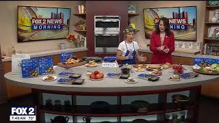 Ptashka Crepes with Fall favorites on WJBK-FOX 2 Detroit