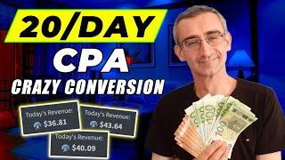 This converts like crazy!! | $20 Per Day With This CPA Marketing For Beginners Method