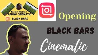 Opening Black Bars Effect At the Start Of Video in InShot | Opening Effect Cinematic Black Bars