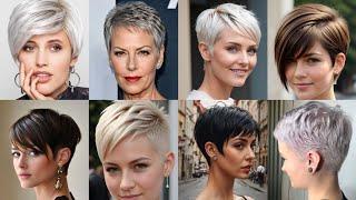 The short pixie haircuts ideas for women #beauty #pixie #hair #2025