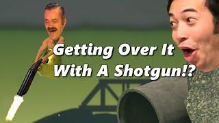 Getting Over It With A Shotgun - MODDED Getting Over It With Bennett Foddy