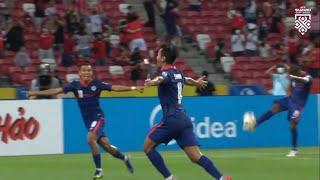 Shahdan Sulaiman scores a spectacular free-kick to make the crowd berserk! #AFFSuzukiCup2020