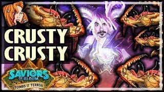 CRUSTY THE CRUSTY = EZ WINS! - Tombs of Terror Heroic Hearthstone