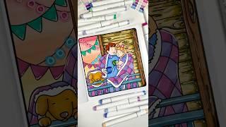 Kuki Puff | Purr Moments Coloring Book #coloringbook #art