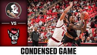 Florida State vs. NC State Condensed Game | 2024-25 ACC Men's Basketball