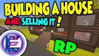 Unturned - Building a house and selling it ( Unturned RP ) " Speed Build "