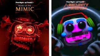 Evolution of DJ Music Man Comparison | FNAF Secret Of The Mimic vs. Security Breach