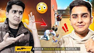 My Fake Aditech Killed Me And Show Me Emote  - कौन है असली आदि  - Free Fire Max