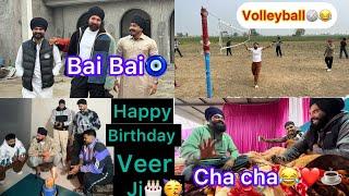 Happy Birthday Dhillon veer jiFull EnjoyVolleyball Match WinnerRonak Mela️|SajanJagpalpuria|