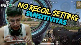 Sensitivitas No Recoil PUBG New State Terbaru 2024 | New State Mobile Best Sensitivity Setting