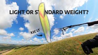 Do you prefer light or standard weight paragliding wings? FIRST LOOK at ZOOM X2C LT