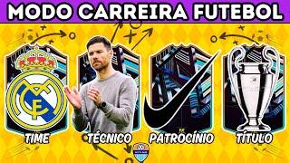 quiz de futebol ESCOLHA os CARDS MISTERIOSOS e MONTE  SUA CARREIRA | fut tv quiz