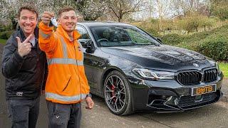 I Gave This Nottingham Builder His Dream Car And HIs Reaction Was Incredible